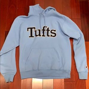 blue tufts university sweatshirt